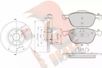 R BRAKE 3r16173937 -